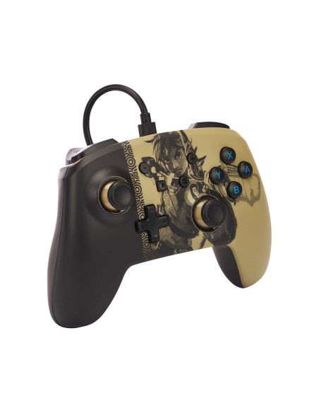 PowerA NSGP0084-01 mando y volante Haya, Beige USB Gamepad Analógico Nintendo Switch