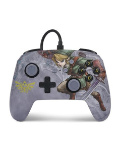 PowerA NSGP0096-01 mando y volante Gris USB Gamepad Analógico Nintendo Switch