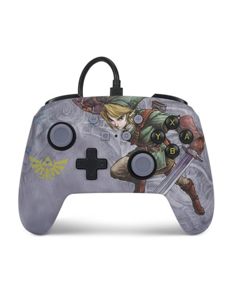 PowerA NSGP0096-01 mando y volante Gris USB Gamepad Analógico Nintendo Switch