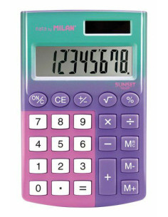 Milan Sunset calculadora Escritorio Calculadora básica Púrpura
