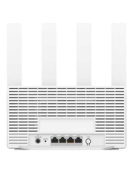 Cudy WR3600E router inalámbrico Gigabit Ethernet Doble banda (2,4 GHz   5 GHz) Blanco