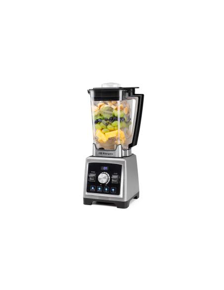 Orbegozo BV 9800 licuadora Batidora de vaso 1500 W Negro, Acero inoxidable