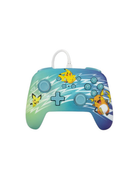 PowerA Enhanced Wired Controller Multicolor USB Gamepad Nintendo Switch, Nintendo Switch OLED