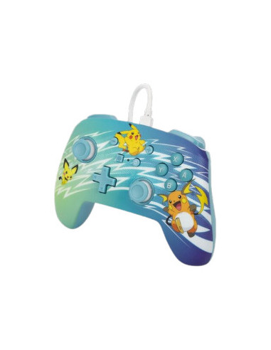 PowerA Enhanced Wired Controller Multicolor USB Gamepad Nintendo Switch, Nintendo Switch OLED