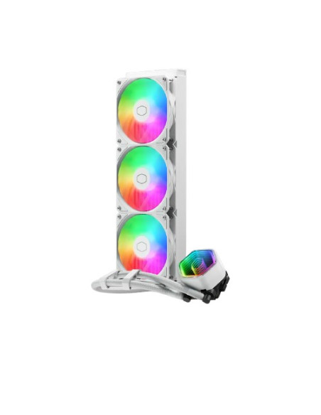 Cooler Master MasterLiquid 360 Core II White Procesador Kit de refrigeración líquida 12 cm Blanco 1 pieza(s)