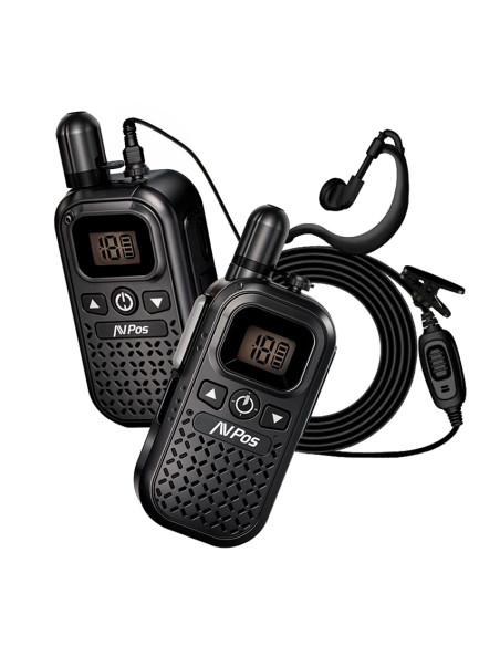 AVPos AVP-COMM-X25 two-way radios 16 canales 446 MHz