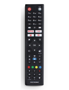 Metronic 495352 mando a distancia IR inalámbrico TV Botones