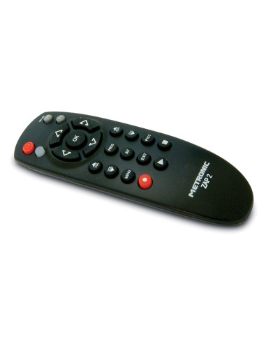 Metronic Zap 2 mando a distancia IR inalámbrico DTT, TV Botones