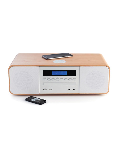 Thomson MIC201IBT sistema de audio para el hogar Microcadena de música para uso doméstico 50 W Blanco