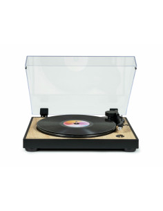 Thomson TT300 tocadisco Tocadiscos de tracción por correa Negro, Amarillo