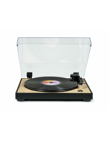 Thomson TT300 tocadisco Tocadiscos de tracción por correa Negro, Amarillo