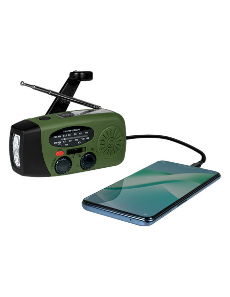 Thomson RT260 radio Portátil Analógica Verde