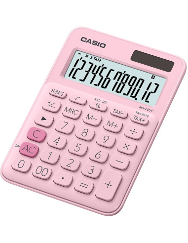 Casio MS-20UC-PK calculadora Escritorio Calculadora básica Rosa