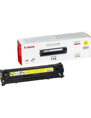 Canon 716 Y cartucho de tóner 1 pieza(s) Original Amarillo
