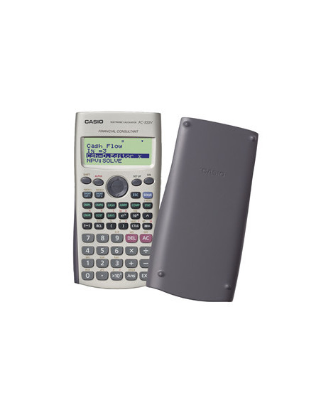Casio FC-100V calculadora Bolsillo Calculadora financiera Gris