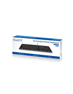 Ewent EW3268 teclado Universal USB QWERTY Italiano Negro 2