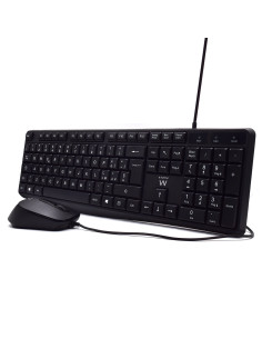 Ewent EW3005 teclado Ratón incluido Oficina USB QWERTY Italiano Negro 2