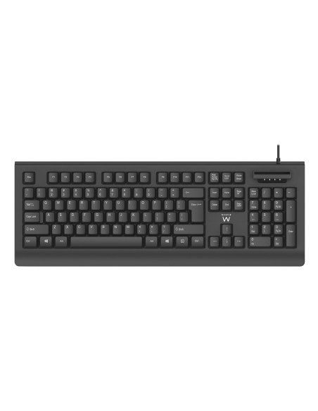Ewent EW3287 teclado Universal USB QWERTY Portugués Negro