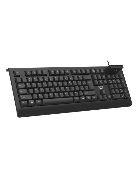 Ewent EW3287 teclado Universal USB QWERTY Portugués Negro