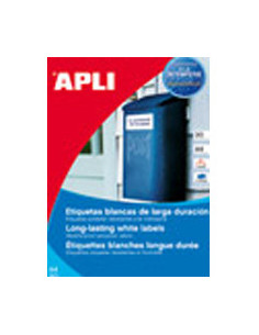 APLI 12121 etiqueta autoadhesiva 100 pieza(s)