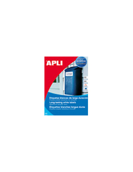 APLI 12121 etiqueta autoadhesiva 100 pieza(s)