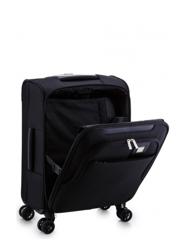 Urban Factory City Classic Trolley 39,6 cm (15.6") Maletín con ruedas Negro
