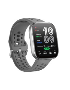 Amazfit Bip 6 Charcoal 5 cm (1.97") AMOLED Digital 390 x 450 Pixeles Pantalla táctil Plata GPS (satélite) 2