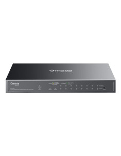 TP-Link Omada ES210GP switch Gestionado L2 Gigabit Ethernet (10 100 1000) Energía sobre Ethernet (PoE) DIN rail Negro