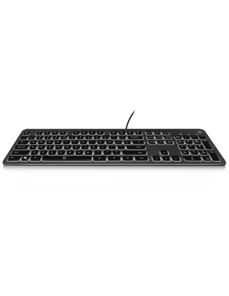 Ewent EW3270 teclado Universal USB QWERTY Portugués Negro