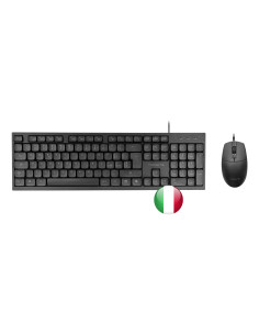 Tacens Anima ACP02IT teclado Ratón incluido Hogar   Oficina USB QWERTY Italiano Negro