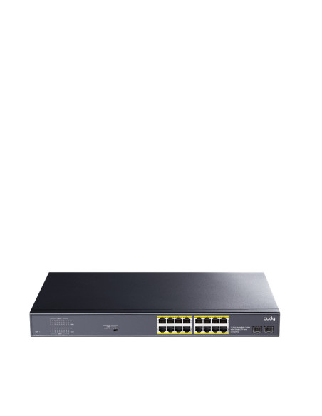 Cudy GS1020PS2 switch Gigabit Ethernet (10 100 1000) Energía sobre Ethernet (PoE) Negro