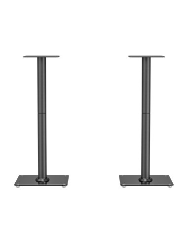 AISENS Soporte Universal De Suelo Para Altavoces, Negro