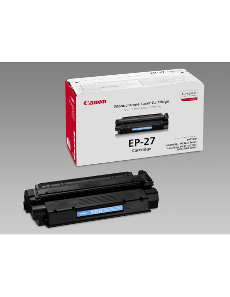 Canon EP-27 cartucho de tóner 1 pieza(s) Original Negro