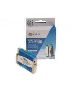 G&G NP-R-0502XLC cartucho de tinta 1 pieza(s) Compatible Alto rendimiento (XL) Cian