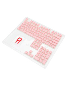 REDRAGON A130P-SP SCARAB PINK, Keycaps de PBT tipo Pudding color Rosa