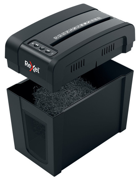 Rexel Secure X6-SL triturador de papel Corte cruzado 55 dB Negro
