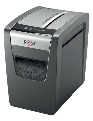 Rexel Momentum X410-SL triturador de papel Corte cruzado 62 dB Negro, Gris