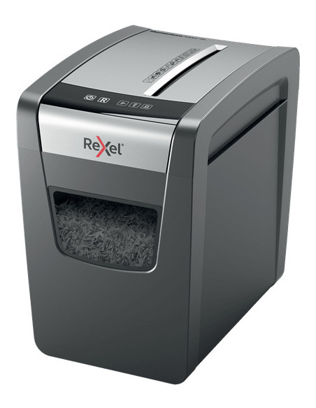 Rexel Momentum X410-SL triturador de papel Corte cruzado 62 dB Negro, Gris