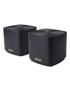 ASUS ZenWiFi XD4 Plus (B-2-PK) Doble banda (2,4 GHz   5 GHz) Wi-Fi 6 (802.11ax) Negro Interno