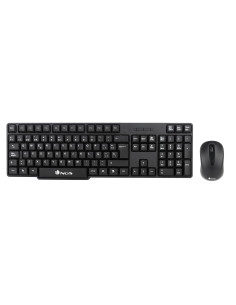NGS EUPHORIA KIT teclado Ratón incluido Universal RF inalámbrico QWERTY Inglés Negro