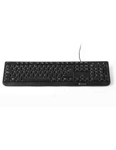 NGS FunkyV3, QWERTY, IT teclado Hogar USB Italiano Negro