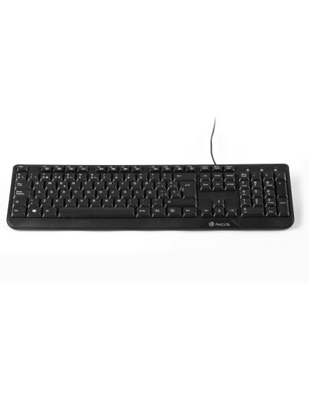NGS FunkyV3, QWERTY, PT teclado Hogar USB Portugués Negro