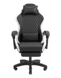 Mars Gaming MGC-X Silla para videojuegos de PC Asiento acolchado Negro, Blanco