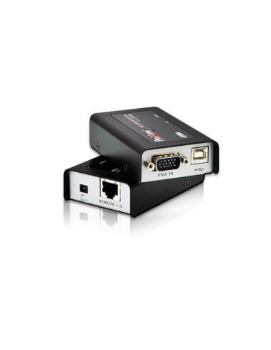 ATEN Extensor KVM Cat 5 VGA USB formato compacto (1280 x 1024 a 100m)
