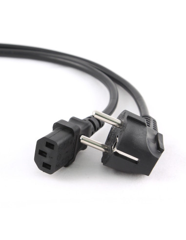 Gembird PC-186-VDE-3M power cord with VDE approval 3 meter Negro