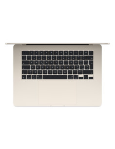 Apple MacBook Air Apple M M4 Portátil 38,9 cm (15.3") 16 GB 512 GB SSD Wi-Fi 6E (802.11ax) macOS Sequoia Beige 2