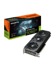 GIGABYTE GeForce RTX 5060 Ti GAMING OC 8G Tarjeta Gráfica – 8 GB GDDR7, 128 bits, PCI-E 5.0, 2647 MHz Frecuencia del núcleo, 3