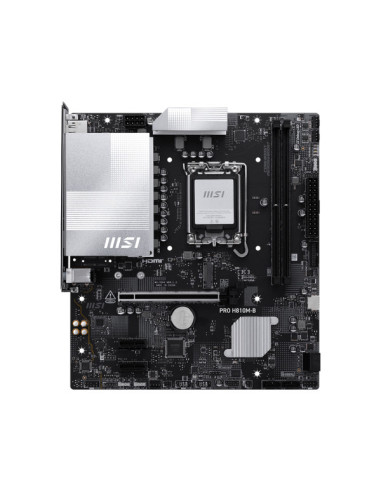 MSI PRO H810M-B placa base Intel H810 LGA 1851 (Socket V1) micro ATX