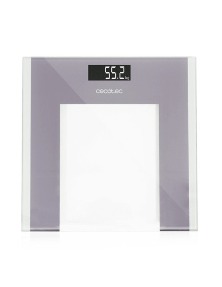 Cecotec Surface Precision Healthy Plaza Gris, Transparente, Blanco Báscula personal electrónica