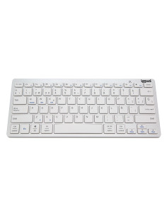 iggual Teclado Bluetooth Slim TKL-BT plata 2 canal